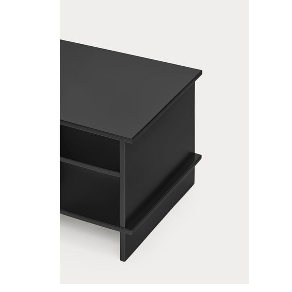 Crni noćni ormarić s policama Inari – Teulat-image-4