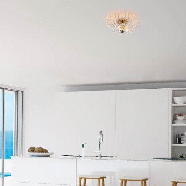 Bijela stropna svjetiljka ø 36 cm Aspendos – Opviq lights-image-2