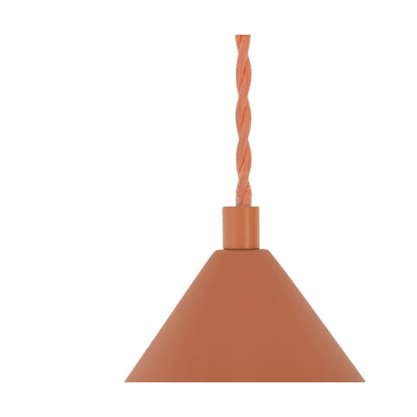 Ciglasta viseća svjetiljka s kamenim sjenilom ø 30 cm Vilma – SULION-image-2