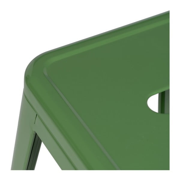 Zelene metalne barske stolice u setu 2 kom (visine sjedala 61 cm) – Ixia-image-4