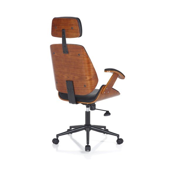 Crna uredska stolica od umjetne kože Visby – Tomasucci-image-4