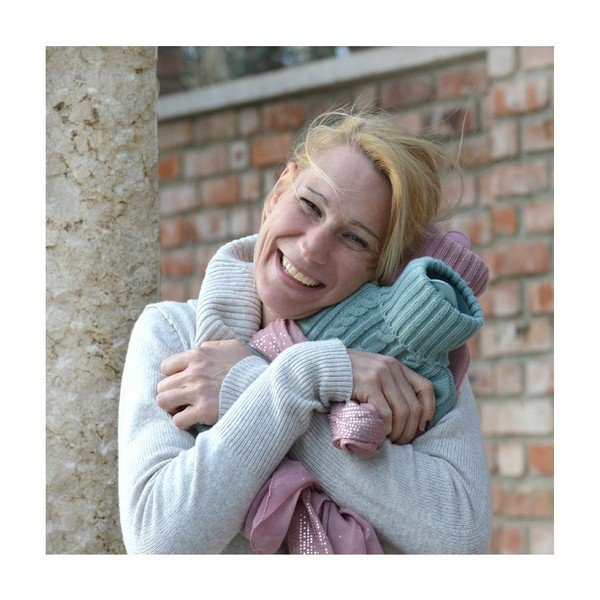 Termofor s pletenom navlakom Classic - Hugo Frosch-image-1