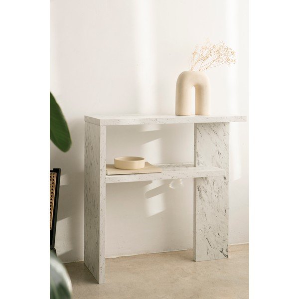 Bijeli konzolni stol 30x80 cm Dante - Really Nice Things-image-3