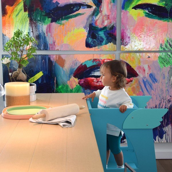 Zelena dodatne krilce za toranj za učenje Montessori - Rocket Baby-image-3