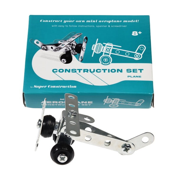 Metalna dječja igračka na sastavljanje Aeroplane – Rex London