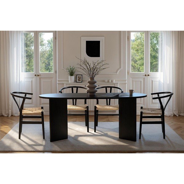 Blagovaonski stol u mat dekoru 89,5x180 cm Sablin – Kalune Design-image-1