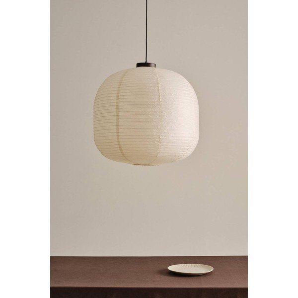 Bež papirnata viseća svjetiljka ø 65 cm Selma – Jotex-image-2