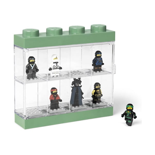 Zeleno-bijela kolekcionarska kutija za 8 LEGO® minifigurica
