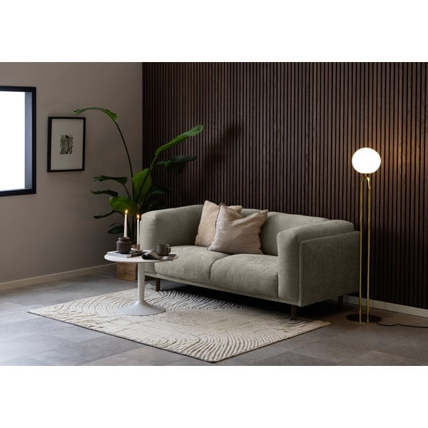 Bijeli okrugao stolić za kavu s keramičkom daskom ø 60 cm Malta – Actona-image-2