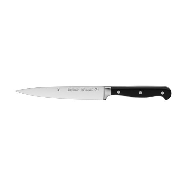 Nož za meso izrađen od posebno kovanog nehrđajućeg čelika WMF Spitzenklasse Plus, dužine 16,5 cm