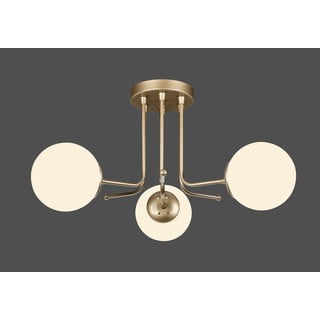 Stropna lampa u zlatnoj boji Squid Lighting Star, visina 34 cm