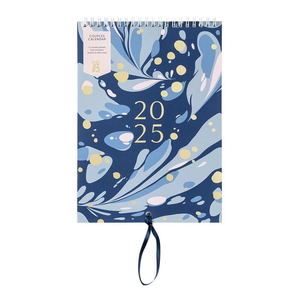 Kalendar za parove 13 str. Navy Marble – Busy B