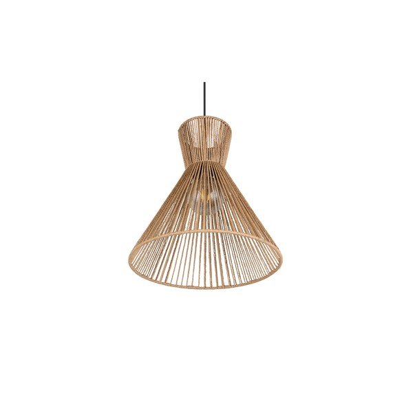 Metalna viseća svjetiljka u prirodnoj boji sa sjenilom od papirne špage ø 35 cm Rosalie – Reality-image-4