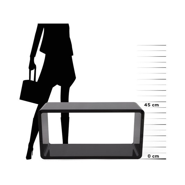 Crni stolić za kavu Kokoon Design Recto-image-2