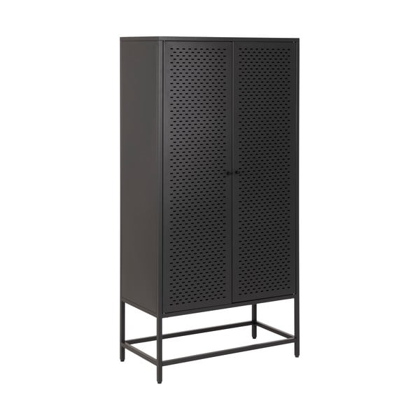 Crni metalni ormar 80x160 cm Newcastle – Actona-image-2