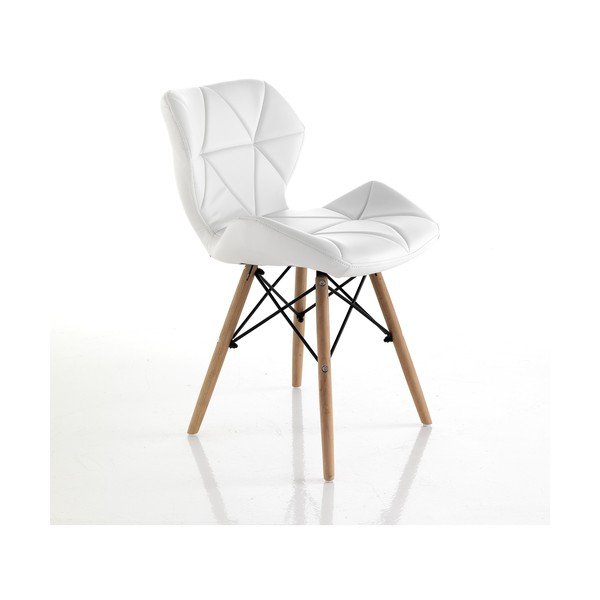 Set od 2 bijele stolice za blagovanje Tomasucci Kemi-image-1