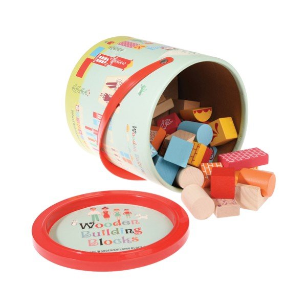Drveni komplet Rex London Bricks Set, 50 kockica-image-4