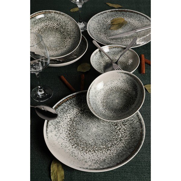 Set porculanskog posuđa od 18 dijelova Güral Porselen Midnight Sky-image-1