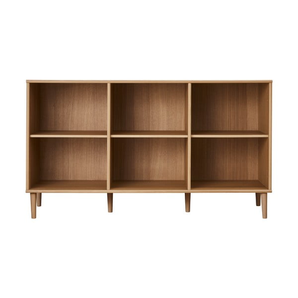 Biblioteka u dekoru hrasta u prirodnoj boji 133x75 cm Mistral – Hammel Furniture