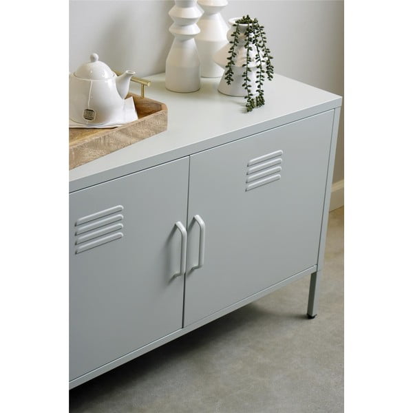 Zeleni metalni ormarić 100x64x40 cm Mission District – Støraa-image-1