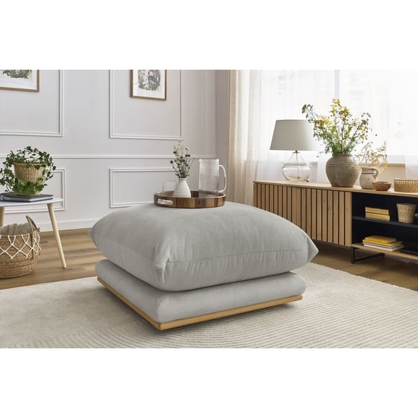 Svijetlo sivi tabure Ernest – Bobochic Paris-image-1