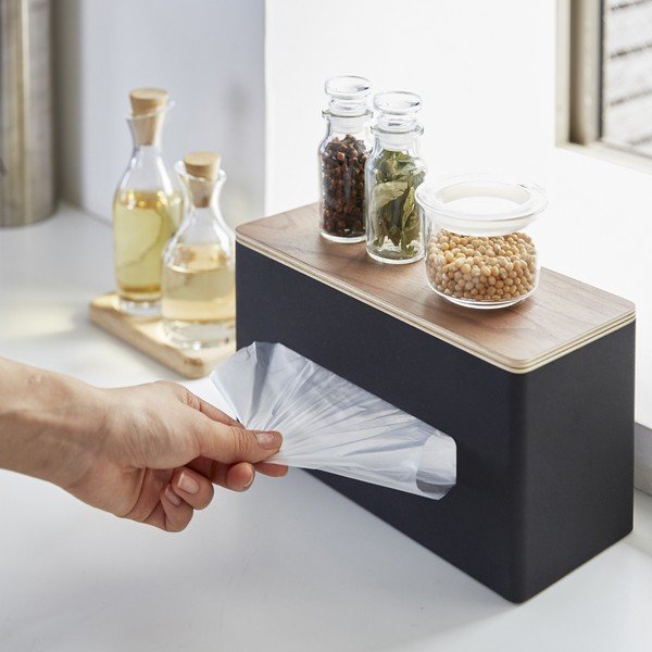 Metalna kutija za maramice Rin – YAMAZAKI-image-1