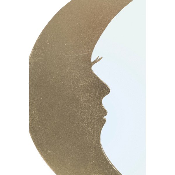 Zidno ogledalo s detaljima u zlatu Mauro Ferretti Moon, ø 72,5 cm-image-4