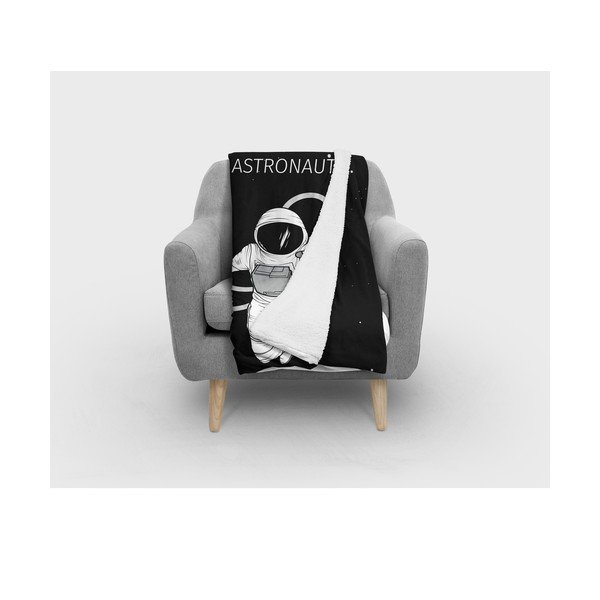 Crno-bijeli dječji pokrivač 120x180 cm - Oyo home-image-1