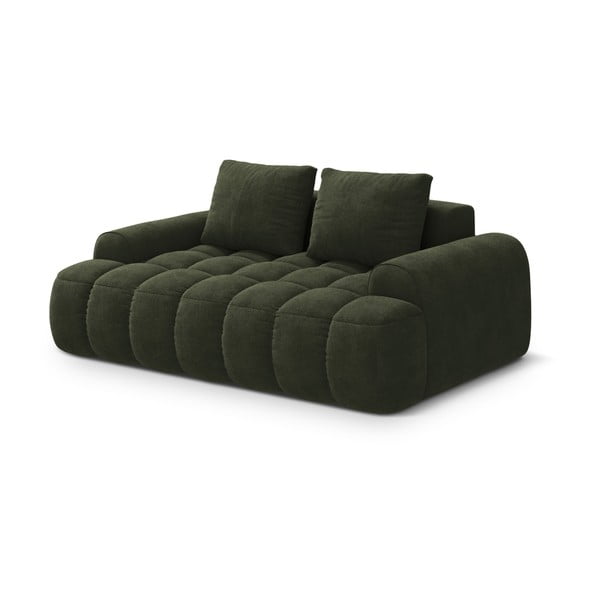 Zelena baršunasti sofa 175 cm Linz – Cosmopolitan Design-image-2