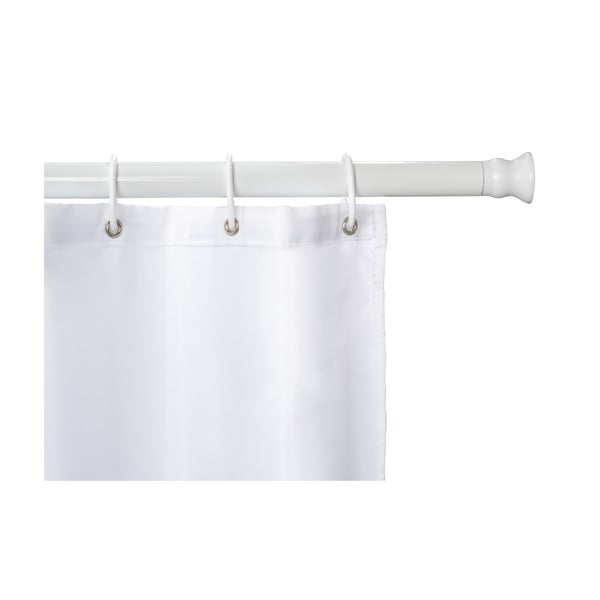 Bijela šipka za zavjesu za tuš 110 - 185 cm – Wenko