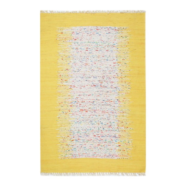 Žuti tepih Eco Rugs Yolk, 80 x 150 cm