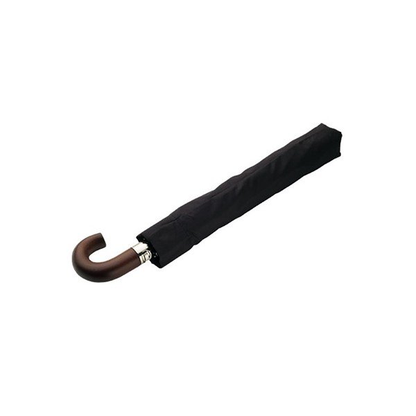 Crni sklopivi kišobran Ambiance Gentleman, ⌀ 100 cm-image-1