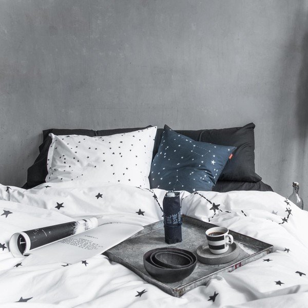 Blanc Constellation pamučna navlaka za poplun, 240 x 260 cm-image-2