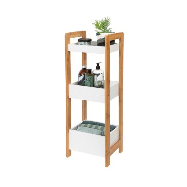 Regal za kupaonicu od bambusa Compactor-image-3