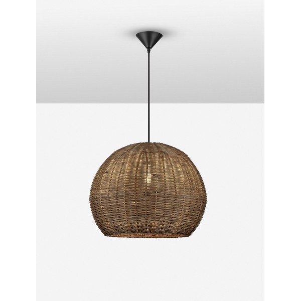 Viseća svjetiljka od ratana u prirodnoj boji ø 39 cm Rielo – Nova Luce-image-3