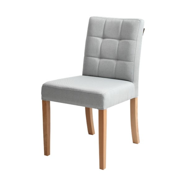 Siva stolica s prirodnim nogama Custom Form Wilton