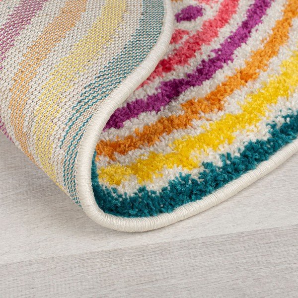 Okrugao tepih 100x100 cm Rainbow Spot – Flair Rugs-image-2