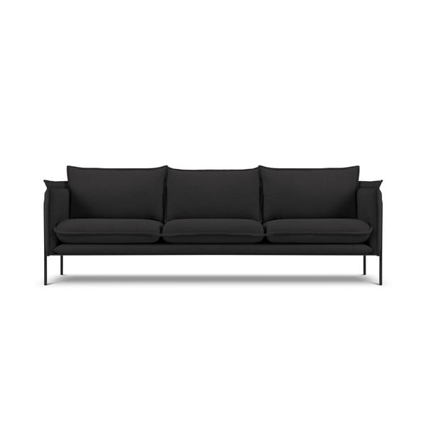 Crna sofa Interieurs 86 Andrea, 218 cm