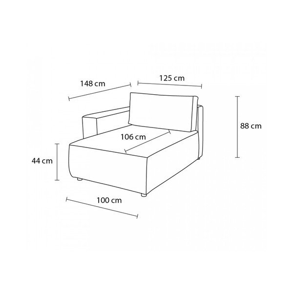 Tamno plava modularna sjedeća garnitura od samta (s lijevim kutom) Nihad modular – Bobochic Paris-image-4