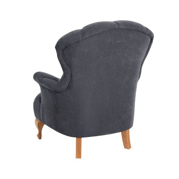 Antracit fotelja Max Winzer Camilla Velor-image-2