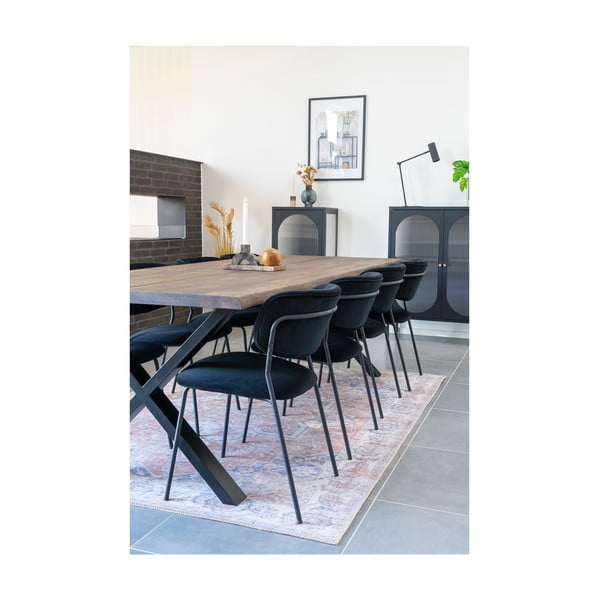 Blagovaonski stol s hrastovom pločom stola 95x240 cm Toulon – House Nordic-image-2