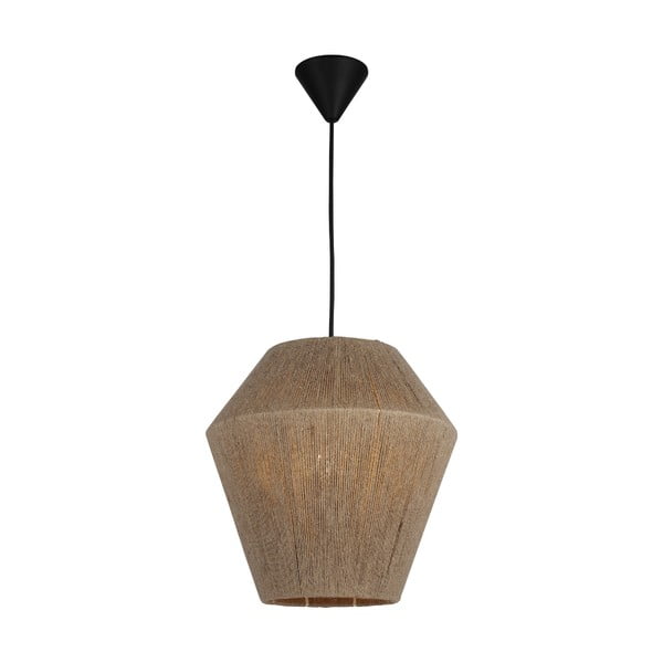 Crna-bež viseća svjetiljka Homemania Decor Fero, visina 30 cm