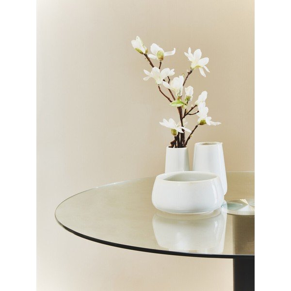 Okrugao blagovaonski stol sa staklenom pločom stola ø 90 cm Metropolitan – Premier Housewares-image-2