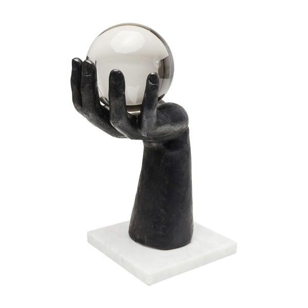Ukrasna skulptura Kare Design Ball Hand, visina 31 cm