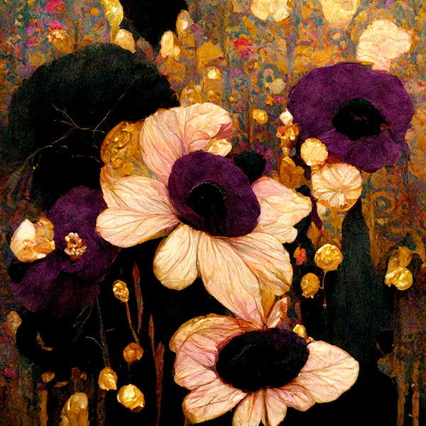 Slika 60x60 cm Golden Meadow - Styler
