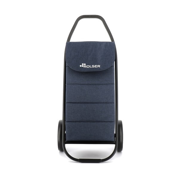 Vreća za kupovinu s kotačićima 53 l Com Tweed Polar Black Tube – Rolser-image-2