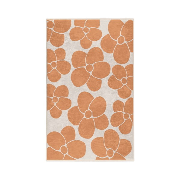 Narančasti periv tepih 80x150 cm Orange Meadow – Mila Home