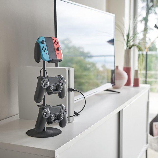 Crni metalni višenamjenski stalak Smart – YAMAZAKI-image-1