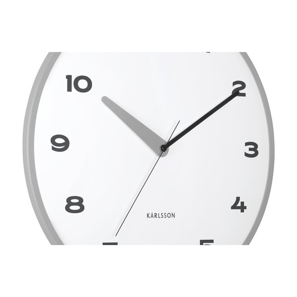 Zidni sat ø 40 cm Brisk Dome – Karlsson-image-3