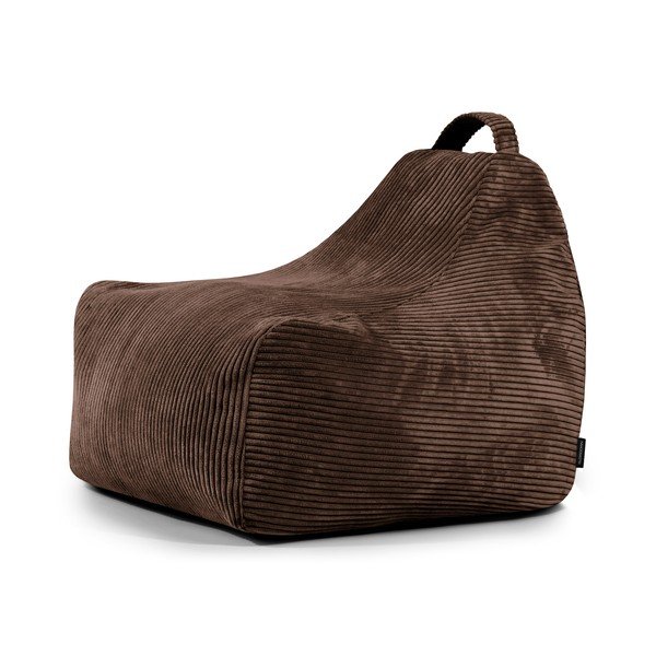 Tamno smeđa vreća za sjedenje od samta Game Amuse – SLOWDOWN